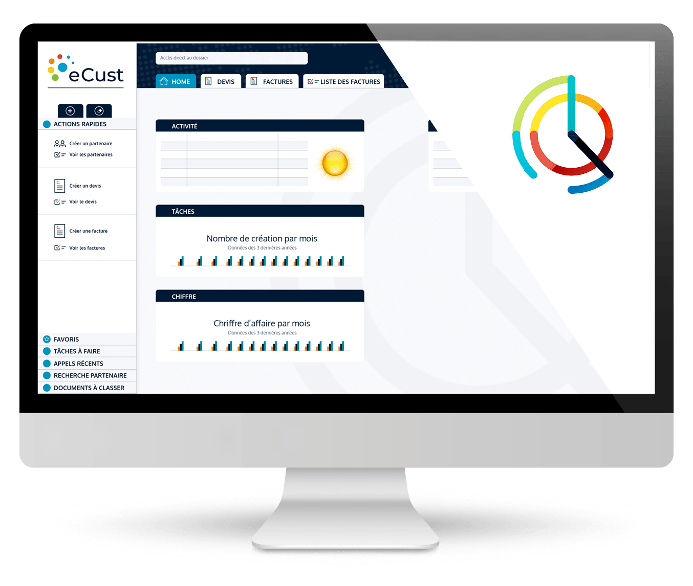 ecust - ERP, CRM, Facturation électronique, logiciel de gestion d'entreprise